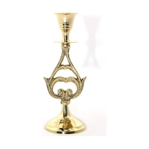 Tedar Tekli Pirinç Şamdan 27768 Najmaddin Standart