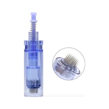 Dermapen İğnesi 36 Pin Uzun Kapaklı Mavi 10 Adet