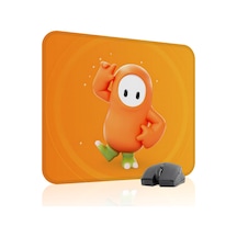 Fall Guys Kaymaz Dikişli Kauçuk Oyuncu Mousepad V2 - 48x40 Xl Gaming Mouse Pad Fare Altlığı