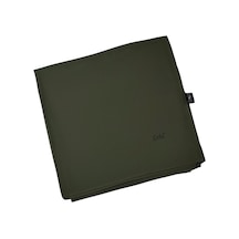 Mim Eşarp Enba Büyük Boy Şifon Düz Renk Eşarp 140x140 Cm Haki