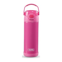 Thermos F422 Funtainer Çocuk Pipetli Termos 0,47l Neon Pink 024352 Pembe