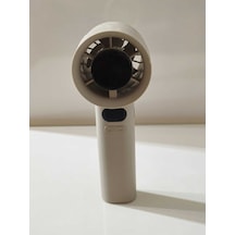 120 Kademe Dijital Ekranlı Mini Masaüstü Fan Usb Şarjlı Taşınabilir El Fanı