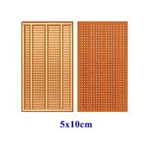 5x10cm Pertinaks Delikli Plaket Tek Yüzlü Pcb Proto Prototip