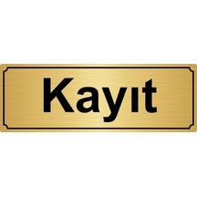 Kayıt Yönlendirme Levhası 10cmx20cm