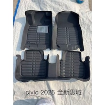 Honda Civic 2021 - 2026 Model Arası Araca Özel 5d Paspas Eva