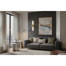 Linea Ledli Şarjlı Aplik Krom