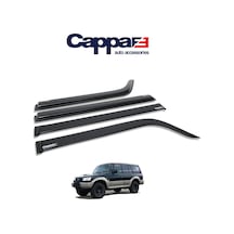Cappafe Hyundai Galloper Cam Rüzgarlığı Akrilik 4 Parça 1997-2003