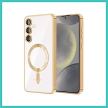 Ny Joy Samsung Galaxy A17 5g Uyumlu Kross Magneticsafe Kapak - Gold Nyjoybz