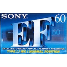 SONY EF60 BOŞ TEYP KASETİ 10'LU PAKET