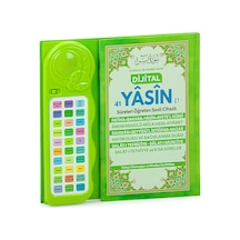 Çocuklar İçin Sure Dua Öğreten Cihaz Sesli Yasini Şerif Kitabı Yeşil
