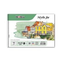 Herboy 35 50 Cm Style Ja Spiralli Resim Defteri 180gr. Hrb-39633