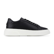 Tamer Tanca Erkek Hakiki Deri Siyah Sneakers & Spor Ayakkabı 13 2033 Erk Ayk Sk26-27 Syh/byz Tbn Siyah1