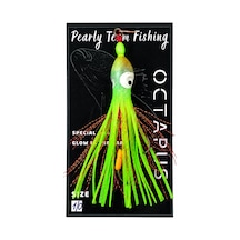 Pearly Team Fishing Taı Rubber Skırt Octapus Yeşil - 929471850
