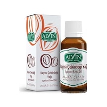 Alvin Kayısı Çekirdeği Yağı, Soğuk Sıkım,yüzde Yüz Saf Ve Doğal, 20 Ml