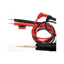 Ganzhoushop Ve Ultra Uçlu Uçları Test Siyah Prob Multimetre Kırmızı İnce Çift Bakır 1 Fk - Yüksek Hassasiyetli Ölçüm