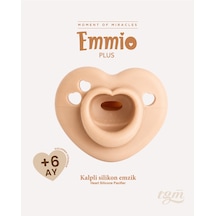 Tgm Baby Ultra Premium Silikon Kalpli Emzik Plus Açık Kahverengi
