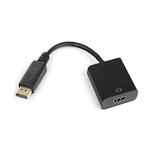 Display Port To Hdmı Dönüştürücü Display Port Bilgisayara Takılır Hdmı Kablo İle Monitör, Tv Projeksiyon Takılır