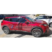 Peugeot 2008 2 Krom Cam Çerçevesi 12 Prç .2020 Üzeri N11.1758