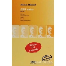 835 Satır - Şiirler 1- Yapı Kredi Yayınları