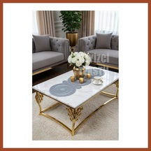Bezos Dantel Detaylı Gümüş Oval Runner 115x35cm Pro