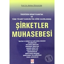 Şirketler Muhasebesi - Abitter Özulucan - Ekin Basım Yayın