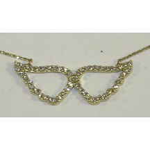 8 Ayar Altın Kolye-3.28 Gm-44 Cm-Zinciride Altındır