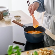 Ikea Knorrhane Pişirme Kaşığı 33 Cm Bordo Açık Bej Bordo - Beyaz