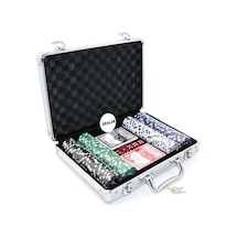 Metal Çantalı 200 Chipli Poker Oyunu