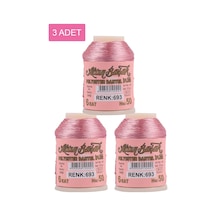 3 Adet Altınbaşak Oya Ve Dantel İpi 20 Gr - Royaleks - No: 693