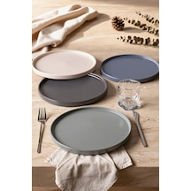 Keramika River Stackable Servis Tabağı 27 Cm 4 Adet 324-399-627-950 Çok renkli