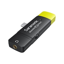Saramonic Blink500 Pro Kablosuz Yaka Mikrofonu Alıcısı Blink500 Pro B5/b6 Usb Tip-c Alıcı Android Akıllı Telefonlar Tabletler İle Uyumlu iPhone15 Vlog Video Kaydı Rxuc