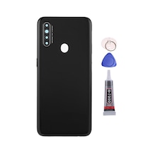 Oppo A31 Siyah Arka Kapak Batarya Kapağı Pil Kapağı Yapışkan Ve Sökme Aparatıyla Beraber Full Set Siyah