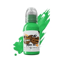 World Famous Mint Green Dövme Boyası 30ml Ferah Yeşil Profesyonel Tattoo Ink