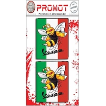 Vespa Damla Logo Sticker 19 Diğer