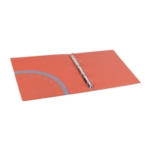 Evrak Sunum Firma Klasörü A4 Pvc 3 Cm 4 Halkalı Double Color Ring Binder File 200 Yaprak Kapasiteli 27x32 Cm
