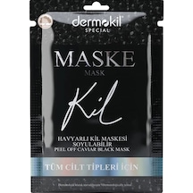 Dermokil Soyulabilir Havyarlı Siyah Kil Yüz Maskesi 15 ml