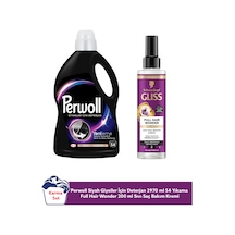 Perwoll Siyahlar İçin Deterjan 2,97l + Gliss Full Hair Wonder 200ml Saç Bakım Ve Temizlik Seti set-hnkdtj-5344-6375
