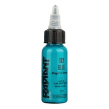 Sky Blue Radiant Dövme Boyası 30ml Açık Gökyüzü Mavisi Profesyonel Tattoo Ink