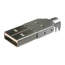 Usb Tip A 4p Erkek, Beyaz İzolatör-18093