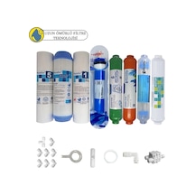 Purefer Açık Kasa Çift Sedimentli Sertifikalı 8li Filmtec Dupon Mebran Mineral +alkalili+detox