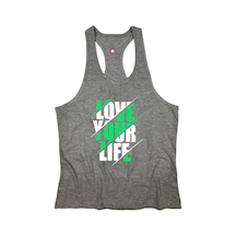 Bluu Yourlife Fitness Gym Tank Top Sporcu Atleti (528806437) Çok Renkli