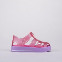 İgor S10270-018 Star Bıcolor Kız Çocuk Sandalet Fuşya Lila 18-30 Fuşya