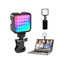 Çok Renkli Rgb Tripod Telefon Kamera Laptop Uyumlu Selfie Işığı Tiktok Video Çekim Işık