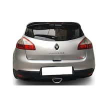 Renault Megane 3 Rs Egzoz Görünümlü Difüzör 4 Kapı Plastik Boyasız