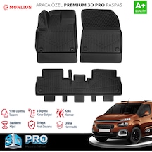 Paspasları, Citroen Berlingo 2018 3d Lazer Ölçülü Kokusuz Kaymaz Önvearka