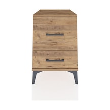 Kronos Komodin 2 Çekmeceli 44x59x64 Çam-çam Atlas Çam