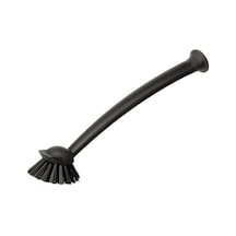 Ikea Rinnig 29 CM Vantuzlu Bulaşık Fırçası Siyah