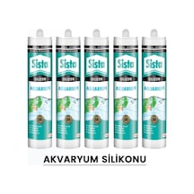 Sista Şeffaf Akvaryum Silikonu 310 Ml Henkel (5 Adet) Şeffaf