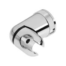 L Tip Duş Askı Aparatı Hareketli Mafsalı Banyo Duşakabin Duş Başlığı Asma Aparatı Gri Metal Diğer