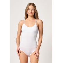 Beyaz Mı Emay 1925 Soft Pedli Çıtçıtlı Body Çok Renkli